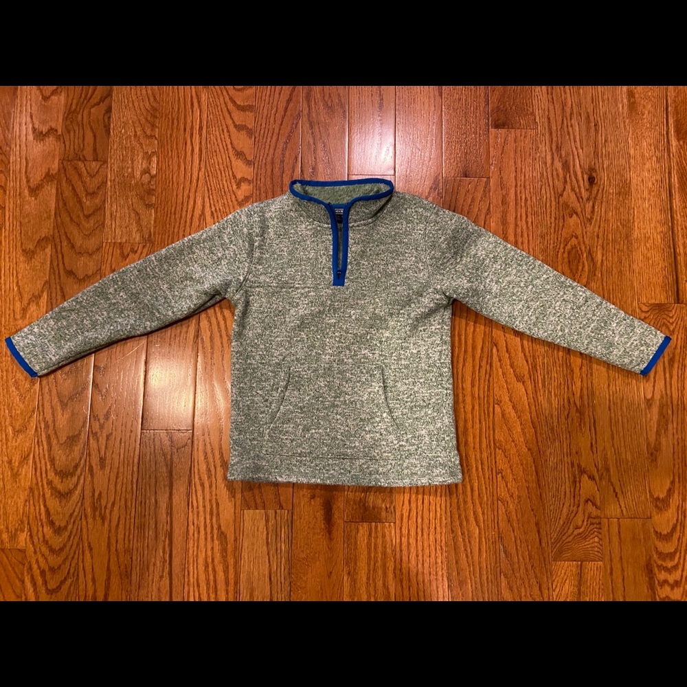 Boys Lands’ End Fleece Pullover